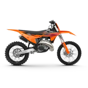 KTM 250 SX 2027, Motorrad, Seitenansicht, orange, Offroad