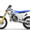 Husqvarna TC 250 Motocross-Motorrad in Seitenansicht