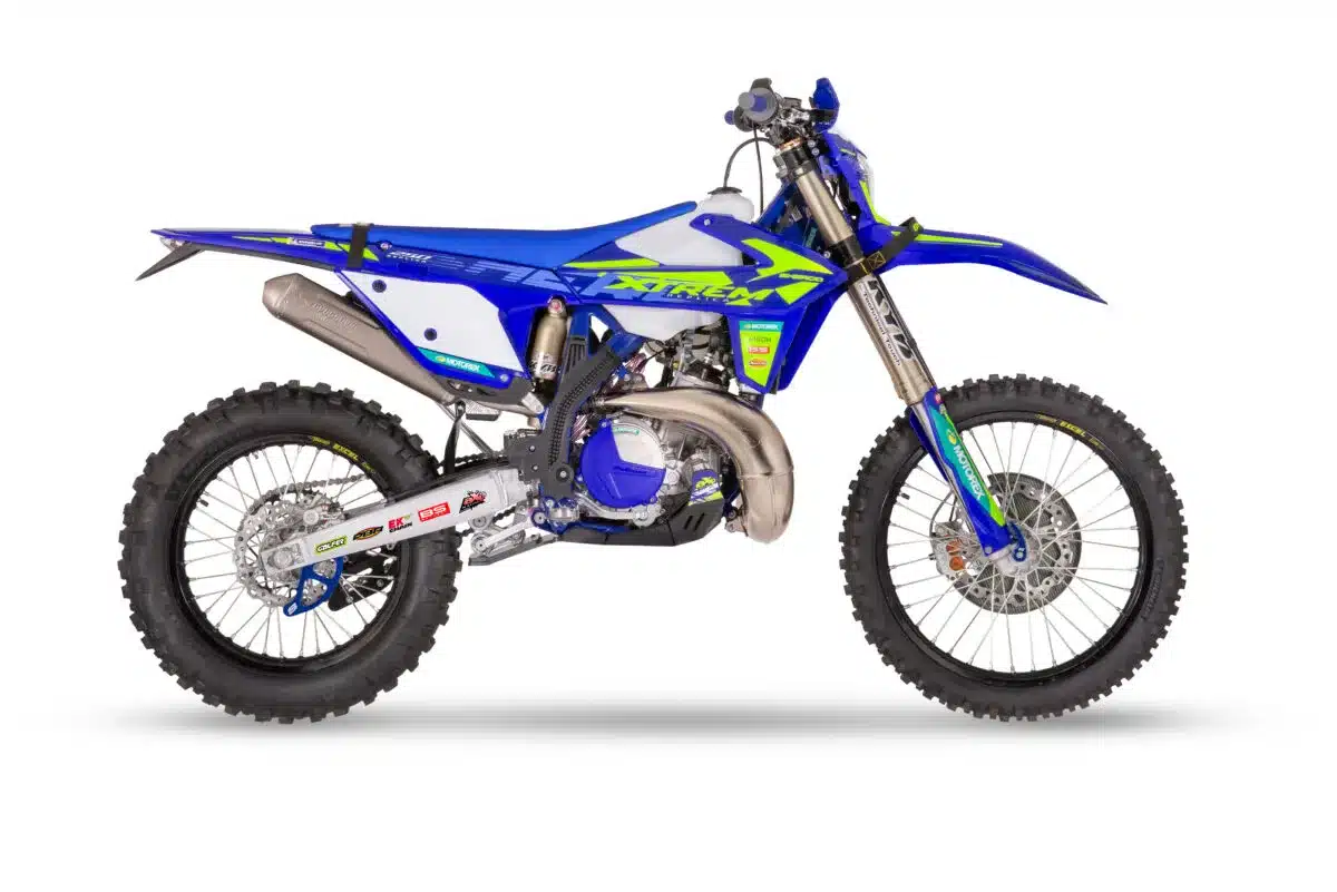 Sherco 250 SE Xtrem 2026 Hard-Enduro-Motorrad in Seitenansicht