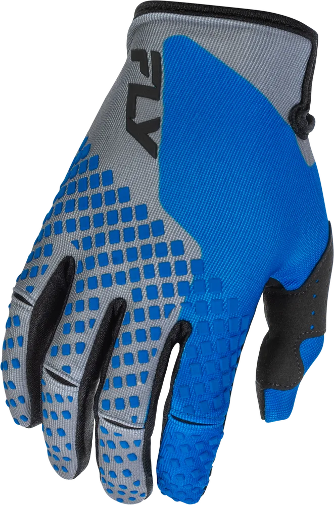 Kinetic Handschuh in Blau und Grau mit strukturiertem Obermaterial und ergonomischen Details