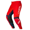 Motocross-Hose O'NEAL PRODIGY FIVE FIVE FADE in Rot, Orange und Navy mit großem O'NEAL-Schriftzug