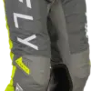 FLY Racing Kinetic Mesh Center Hose in Grau/Hi-Vis Gelb mit BOA-Verschluss