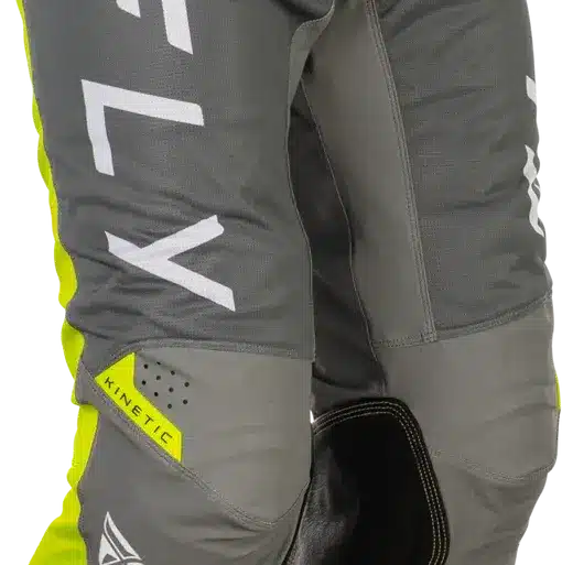 FLY Racing Kinetic Mesh Center Hose in Grau/Hi-Vis Gelb mit BOA-Verschluss