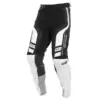 Elrod React Pant Motorrad-Hose in Schwarz-Weiß mit schmalem Schnitt und sportlichem Design