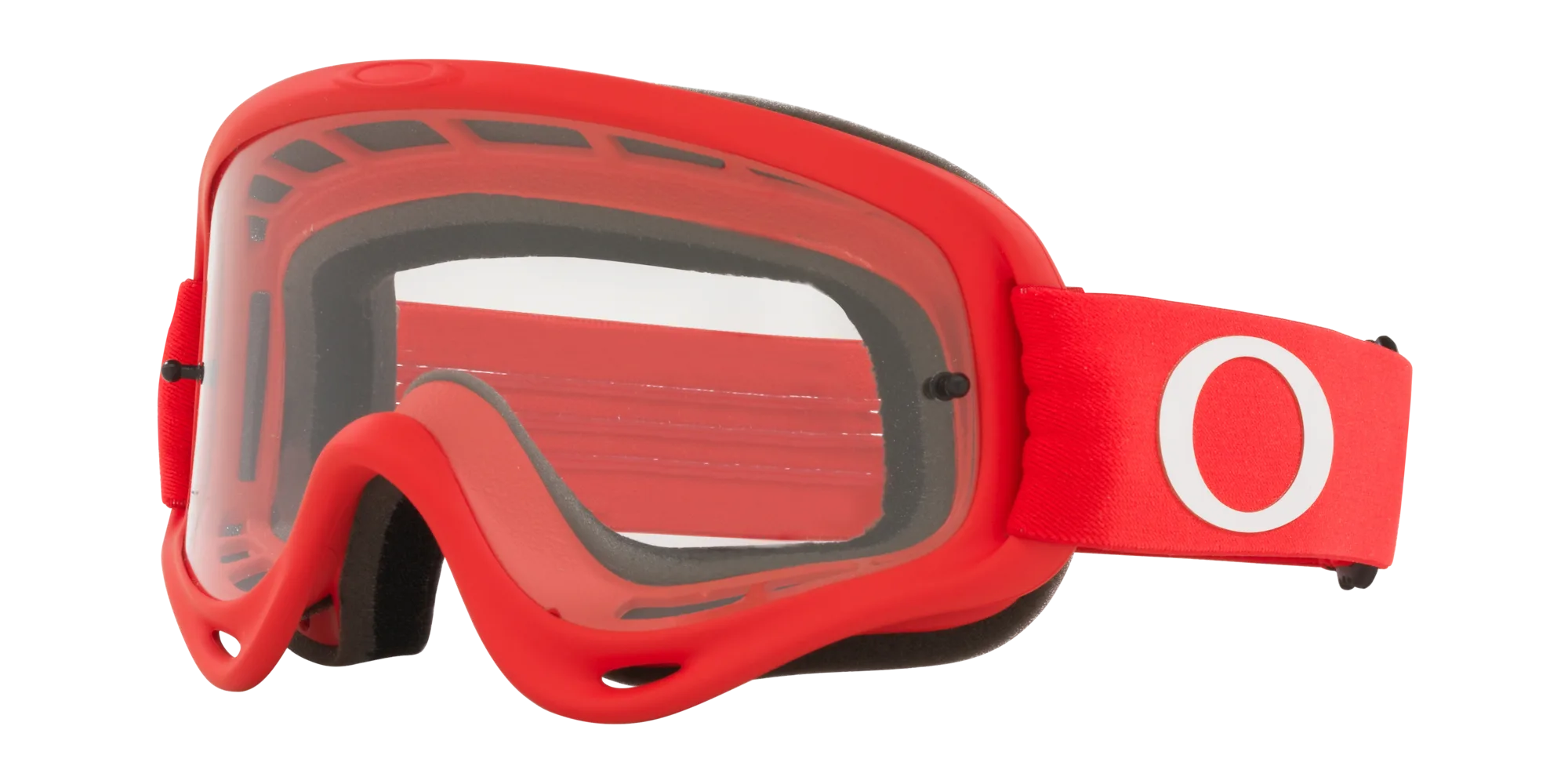 Offroad-Brille O-Frame® MX in Rot mit klarem Visier und breitem Band
