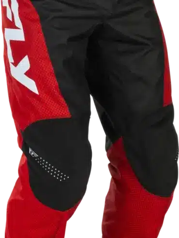 F‑16 Motocross-Hose 2026 Modell in Rot und Schwarz aus 600D-Polyester mit Mesh-Futter
