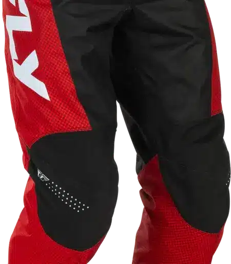 F‑16 Motocross-Hose 2026 Modell in Rot und Schwarz aus 600D-Polyester mit Mesh-Futter
