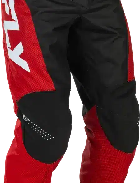 F‑16 Motocross-Hose 2026 Modell in Rot und Schwarz aus 600D-Polyester mit Mesh-Futter