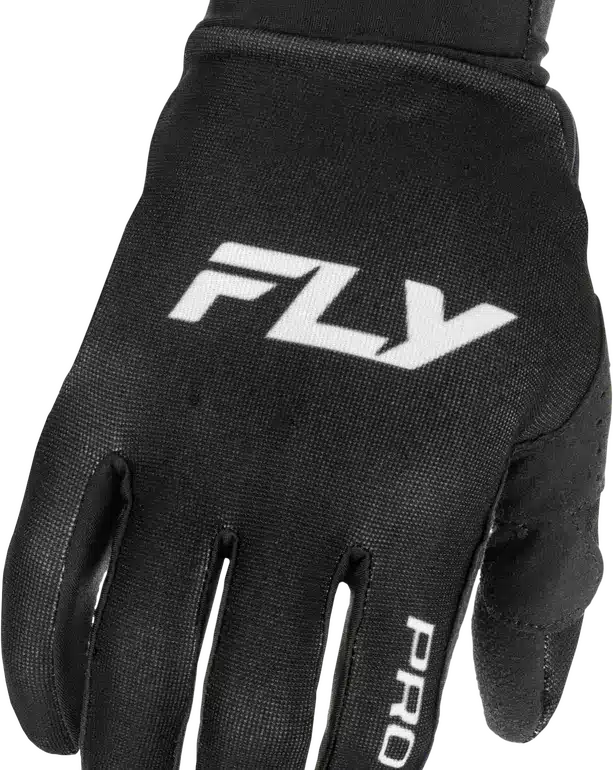 FLY Racing Pro Lite Handschuh in Schwarz für Motocross und Offroad