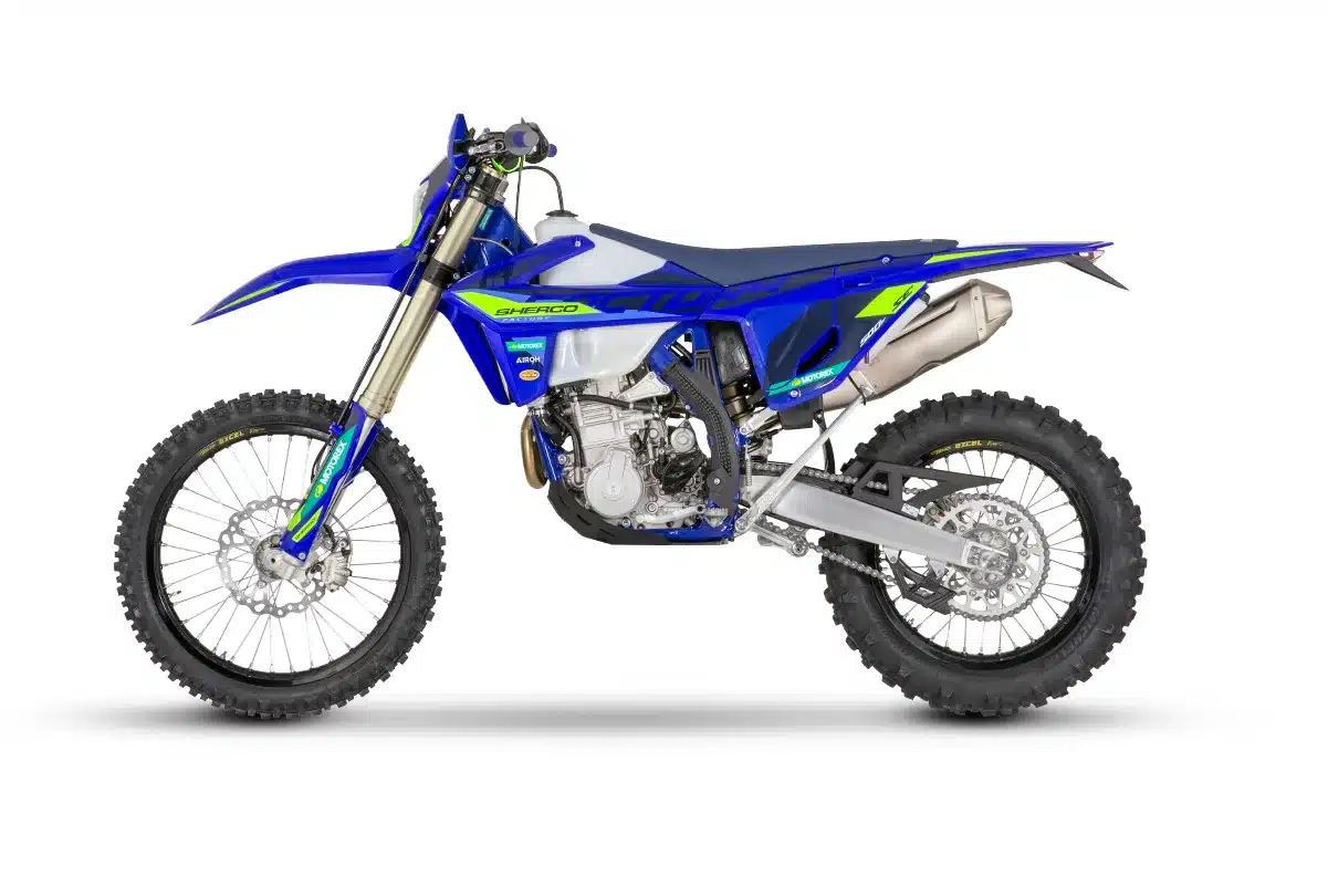 Sherco 500 SEF FACTORY 2027 Enduro-Motorrad in Seitenansicht