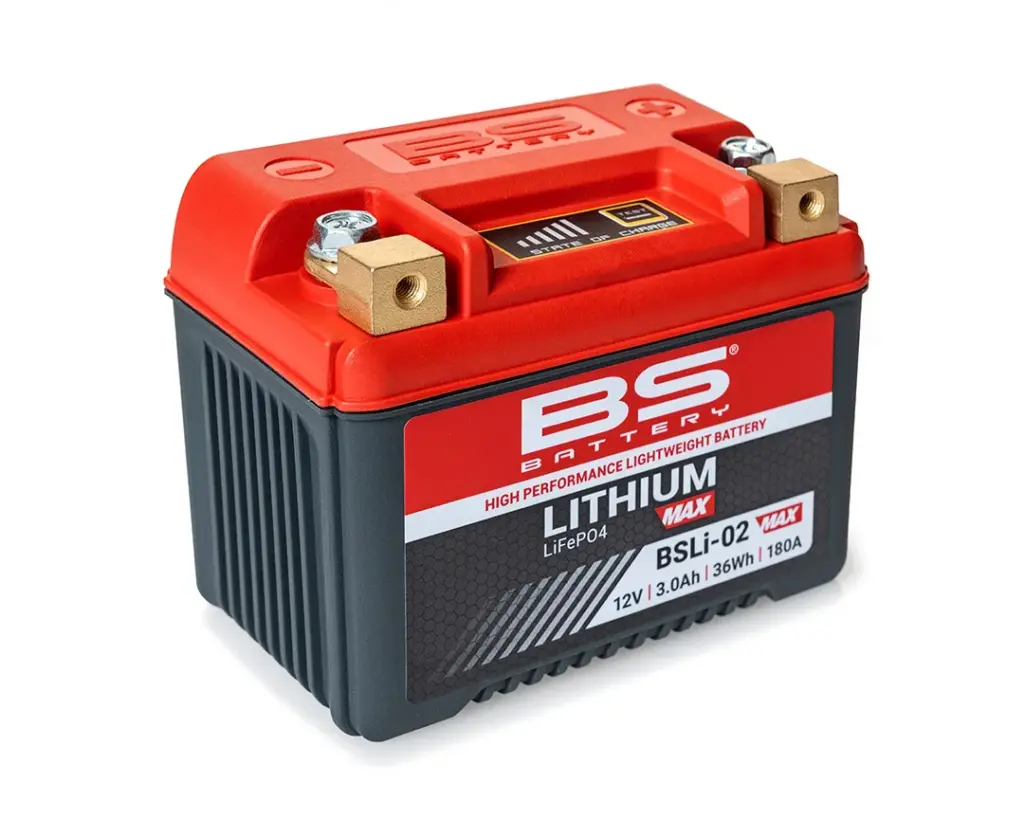 Lithium-Batterie BS Battery BSLi-02 für Motorräder
