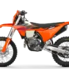 KTM 450 EXC-F Modell 2027 Seitenansicht, orange Enduro-Motorrad