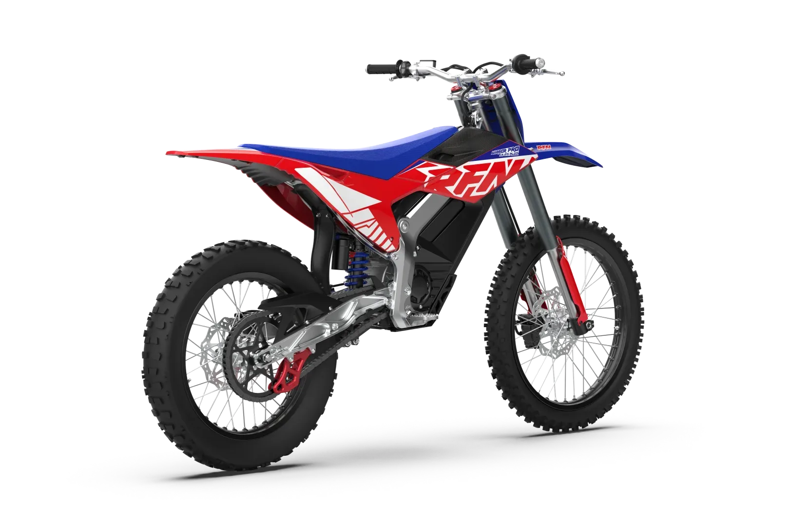 RFN Warrior Pro SX-E15 PLUS Elektro-Enduro in Seitenansicht