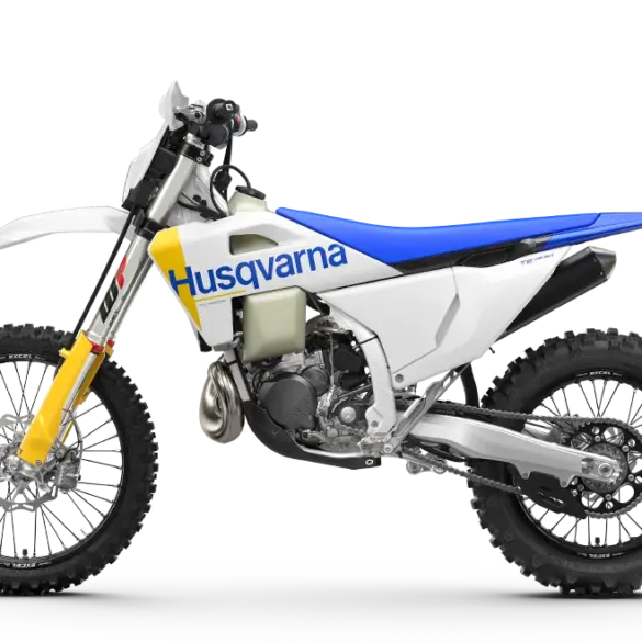 Husqvarna TE 300 2027 Sportenduro Motorrad in Seitenansicht