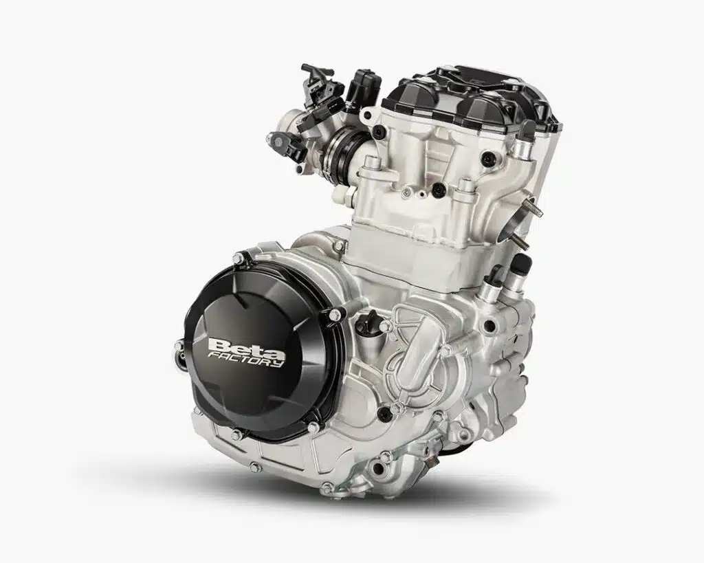 Beta RR Race 430 4T Motor Einzylinder Viertakt Detailaufnahme