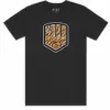 FIST Handwear TIGER TEE, schwarzes T-Shirt mit auffälligem Tigermotiv auf der Brust