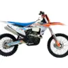 Hengjian S7-YBS300 Offroad-Motorrad in Seitenansicht auf weißem Hintergrund