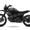 Seitenansicht einer BMW R 12 G/S mit großem Dakar-Tank und Offroad-Ausstattung im individuellen FCR-Original-Umbau.