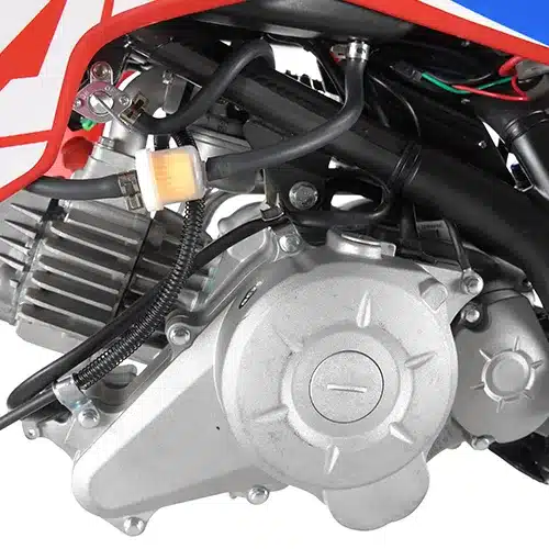 Motor der RXF Mini 50cc Motocross für Kinder im Detail